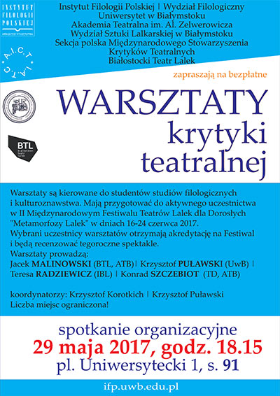 Warsztaty Krytyki Teatralnej